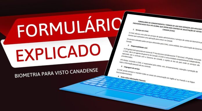 Biometria e visto canadense VFS Global Brasil: guia completo Biometria e visto canadense VFS Global Brasil: guia completo